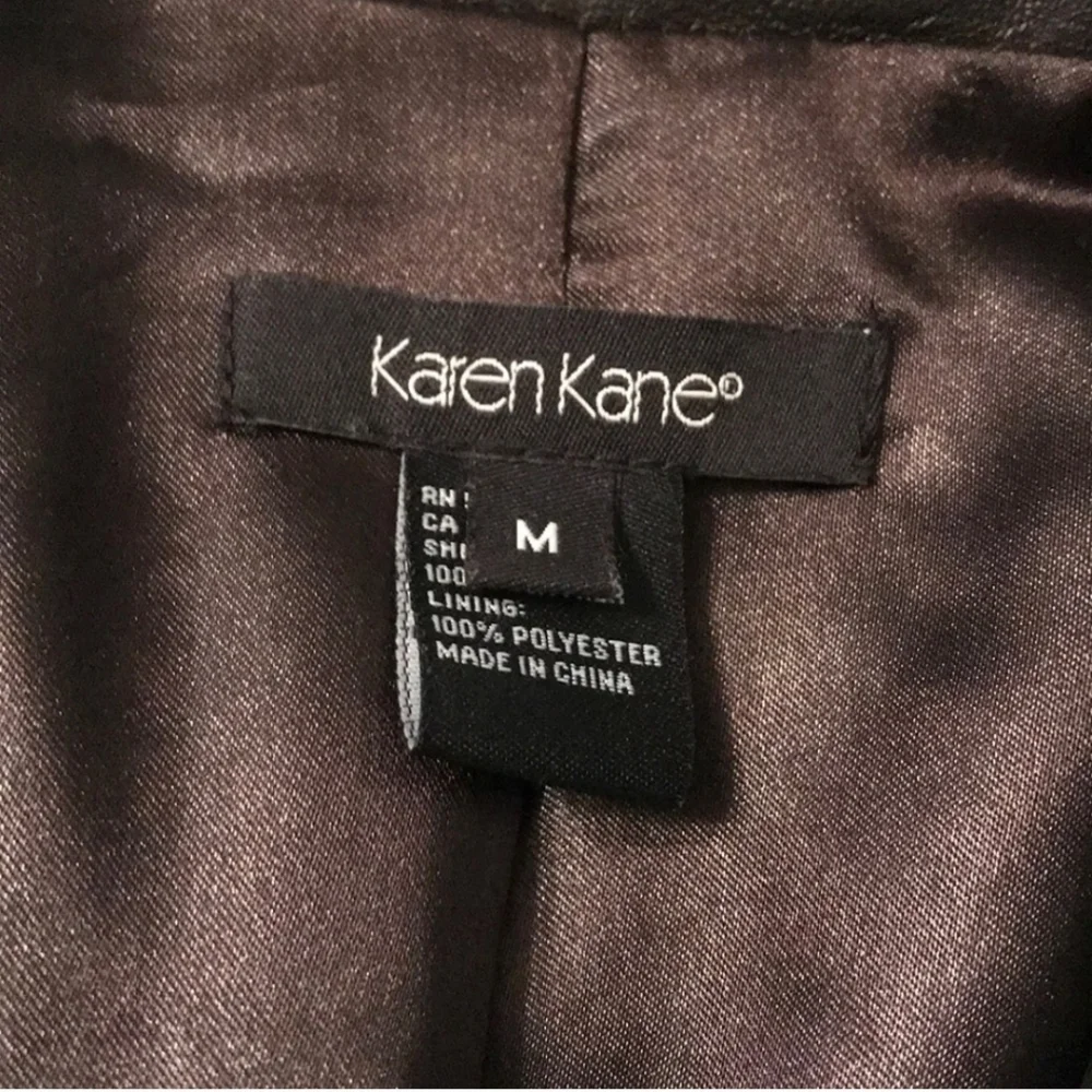 Karen Kane leather jacket - Picture 3 of 5